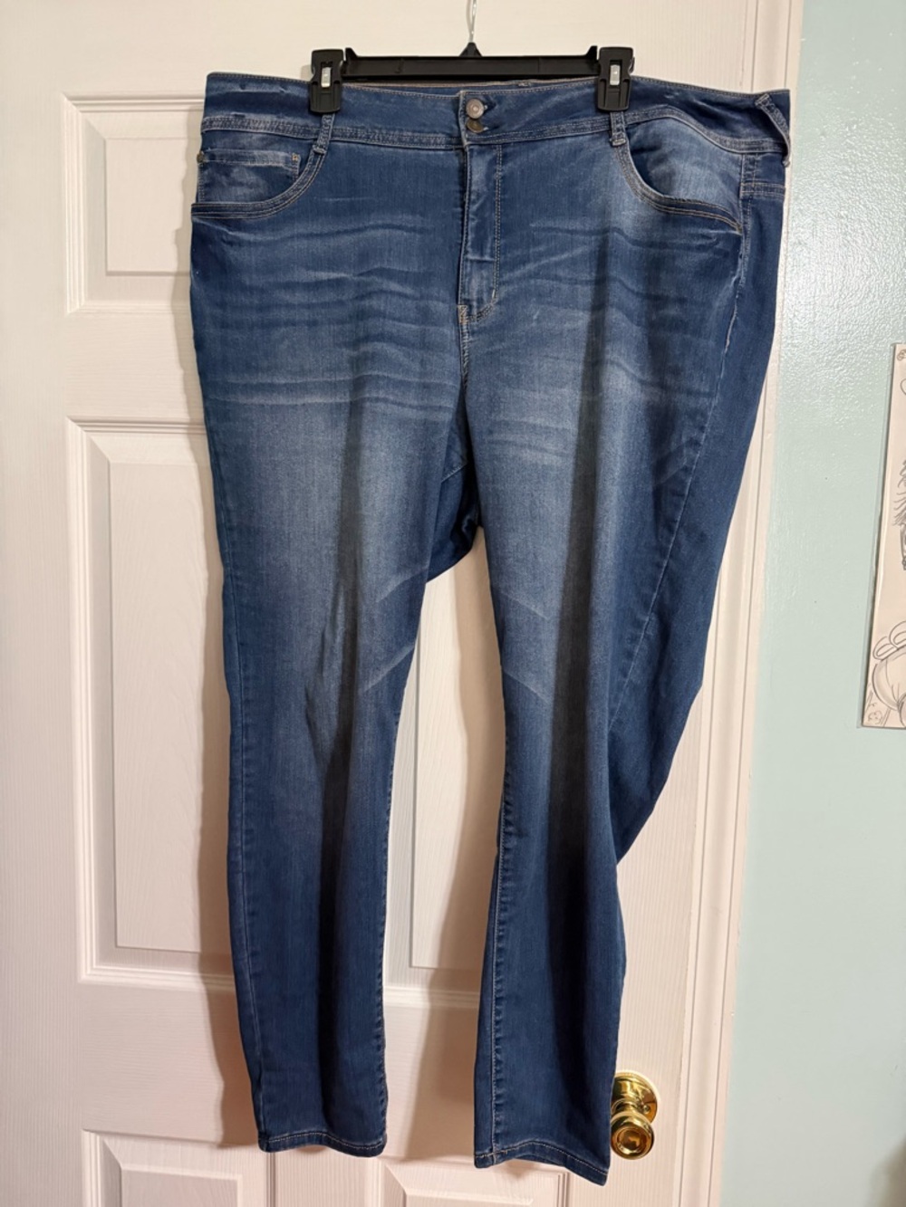 Wildflower The Ultra Fit Dark Blue Skinny Jeans,brand new condition!